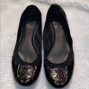 Tory Burch Caroline Ballet Flat 9M Black